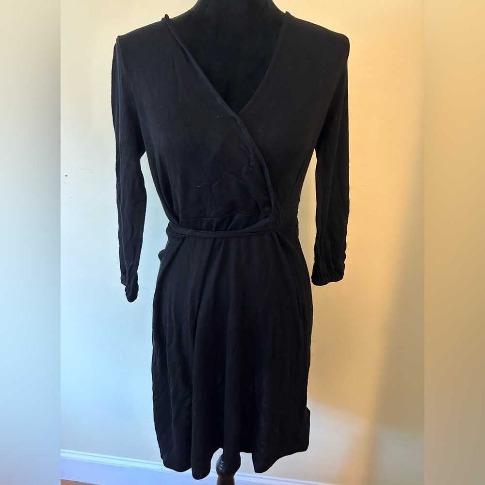 Black Wrap Dress